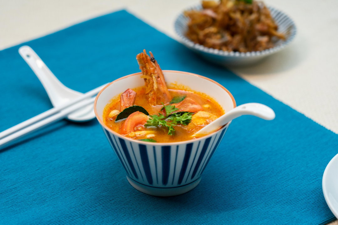 Red Seafood Tomyam Soup - Per person