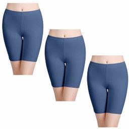 wirarpa Women's Anti Chafing Cotton Underwear Boy Shorts Bike Long Leg Multipack