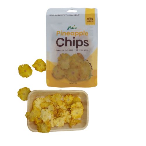 Dehydrated Pineapple Chips (70g)(Faiz)_0