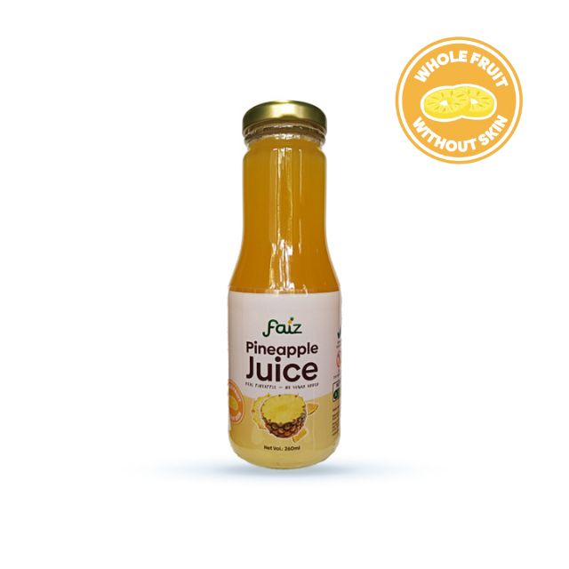 Pineapple Juice (Whole Fruit) without skin 260 ml(Faiz)_0