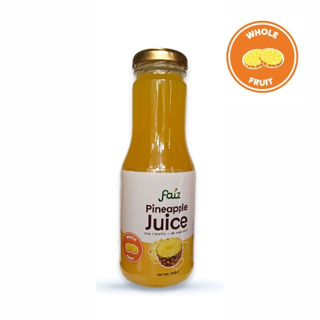 Pineapple Juice (Whole Fruit) with skin 260 ml (Faiz)_0