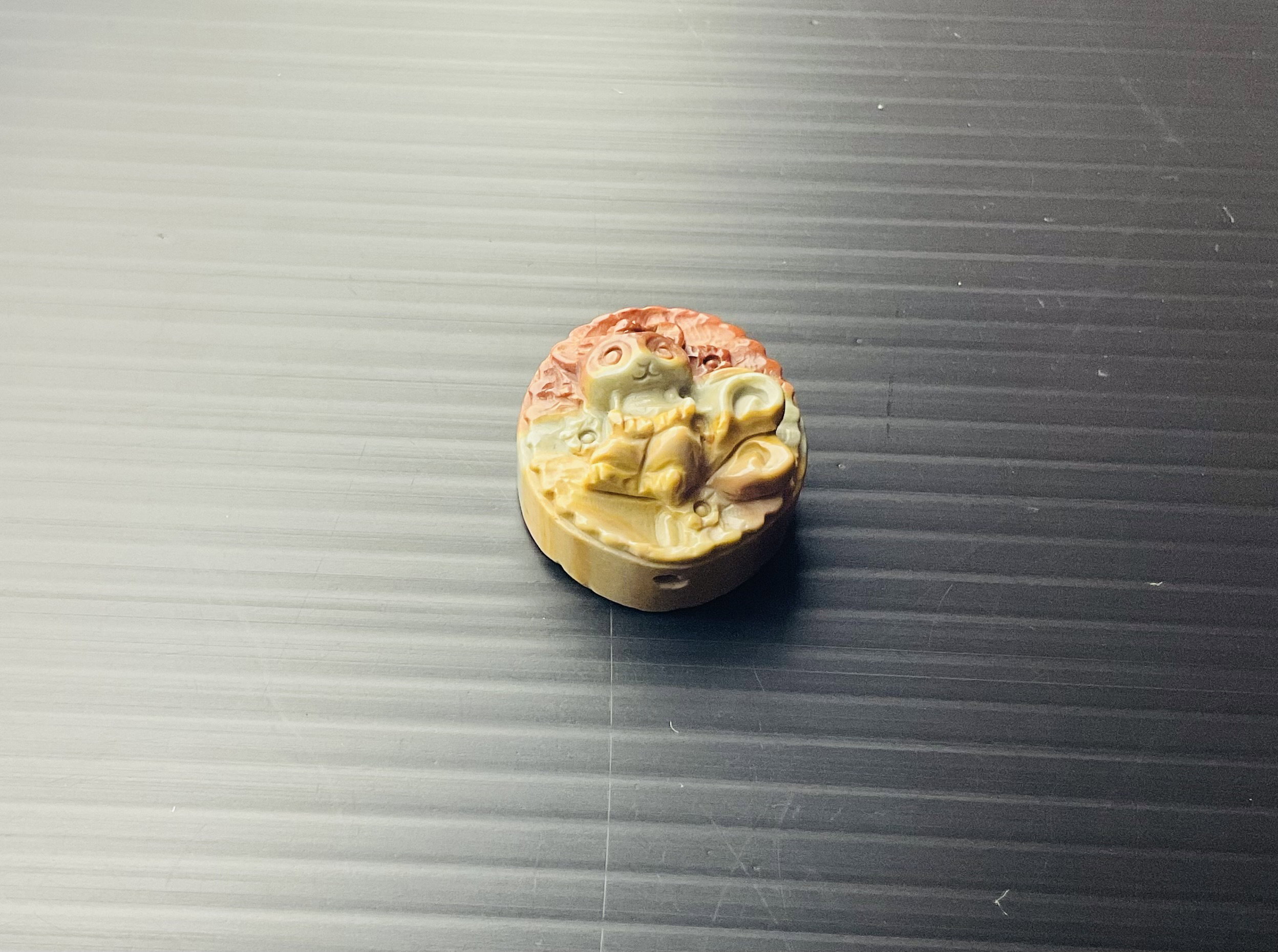 ALASHAN AGATE CARVED _8