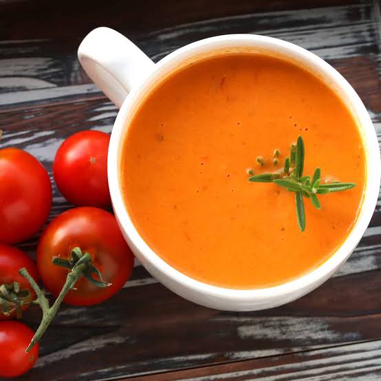 Creamy Tomato Soup - شوربة طماطم بالكريمة