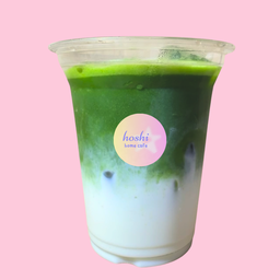 iced matcha latte
