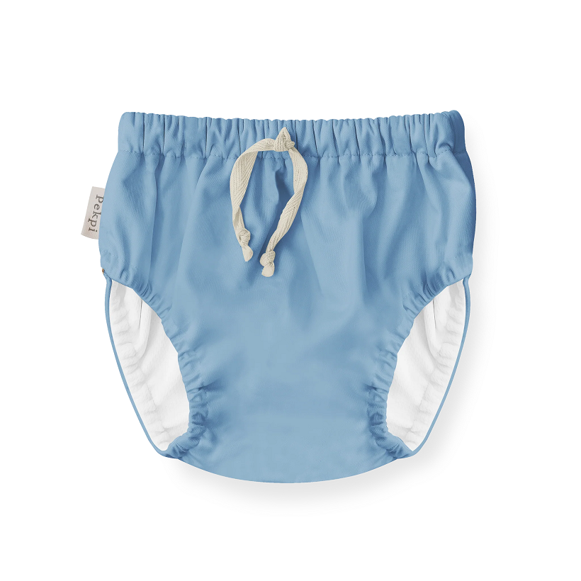 Reusable swim diapers - Denim blue