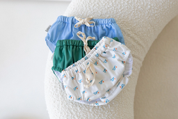 Reusable swim diapers - Denim blue