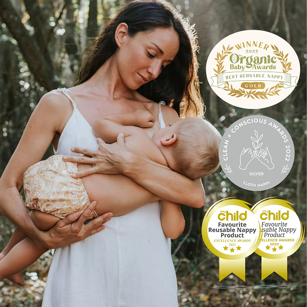 Reusable swim diapers - Moon _3