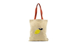 Lemon Stripes Totebag