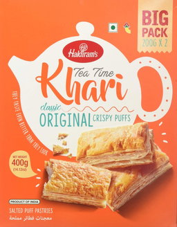 Haldiram's Tea Time Khari - Classic Original Crispy Puffs 200g