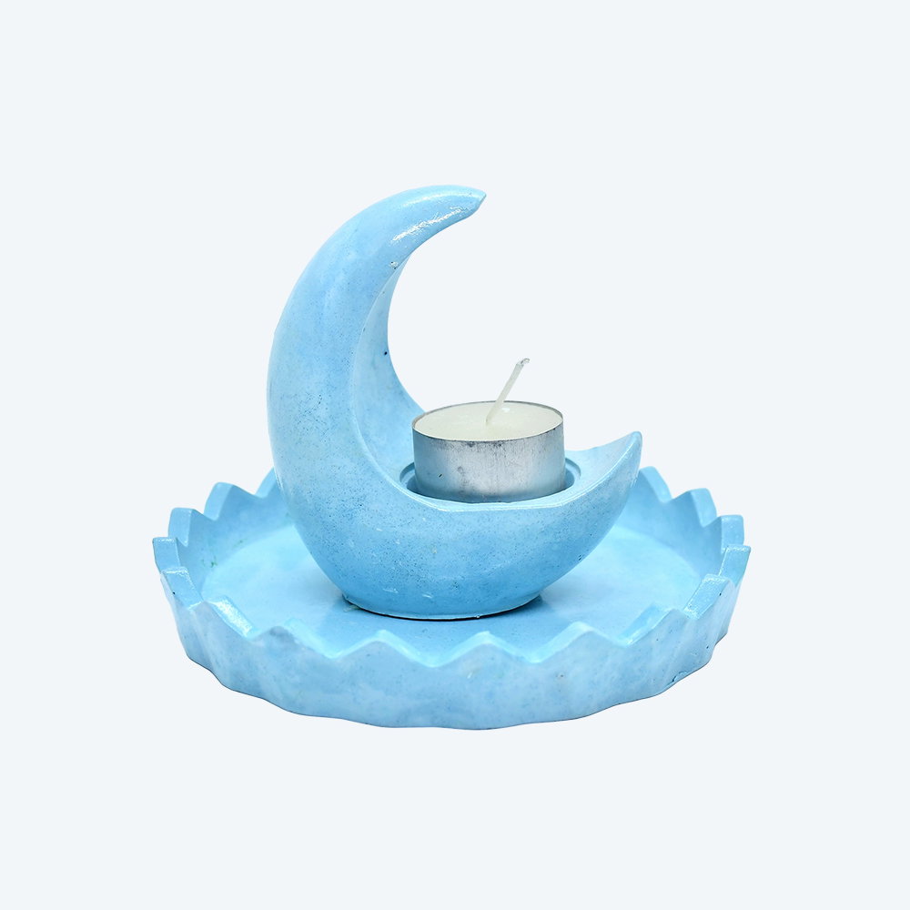 Lunar Glow Candle Stand with Tray_0