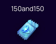(150+150)=300 💎