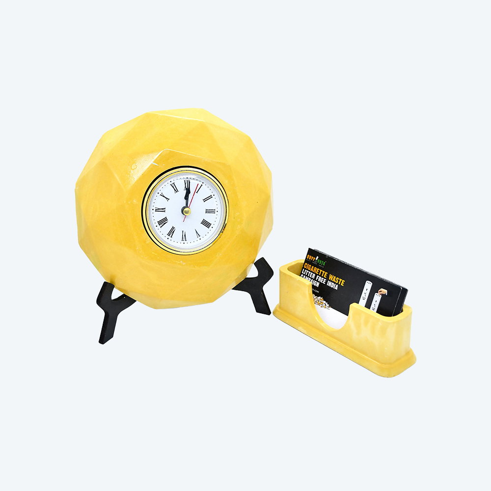 Green Timekeeper & Business Card Buddy_2