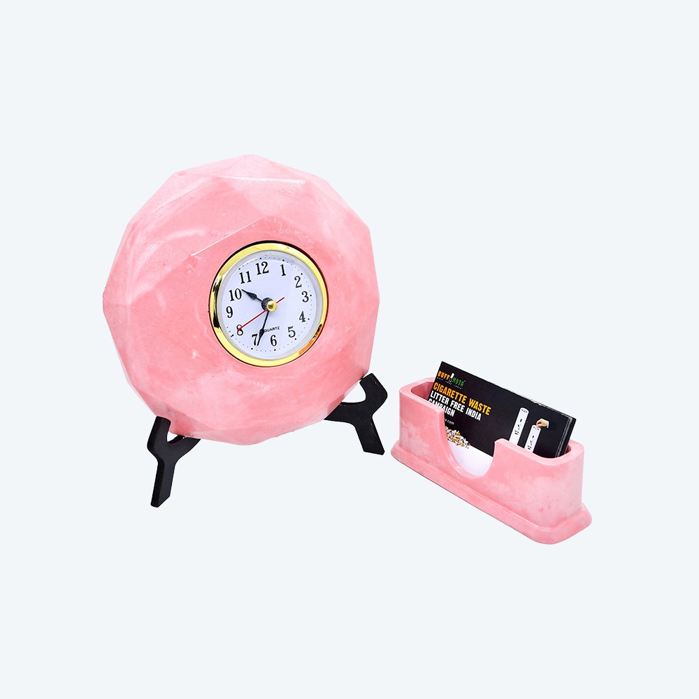 Green Timekeeper & Business Card Buddy_3