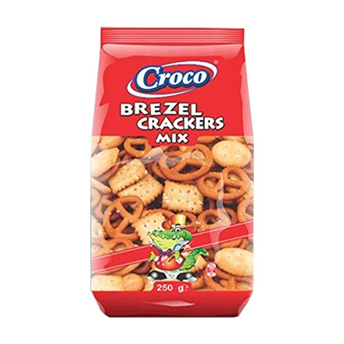 CROCO BREZEL CRACKER MIX 250G