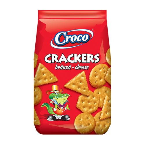 CROCO CRACKER BRANZA CHEESE 100G