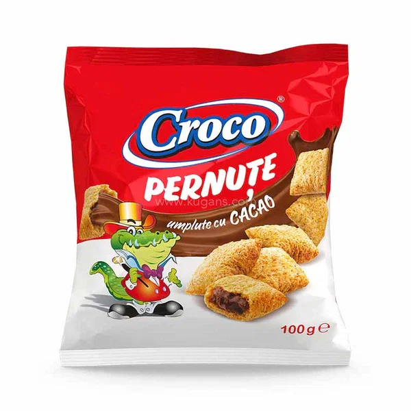 CROCO PERNUTE PILLOWS WITH CHOCOLATEY100G