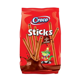 CROCO STICKS IN CHOCO  80G