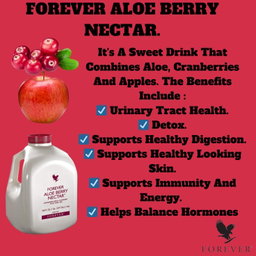 Forever Aloe Berry Nectar, Detoxify the Liver, Kidneys and Lungs