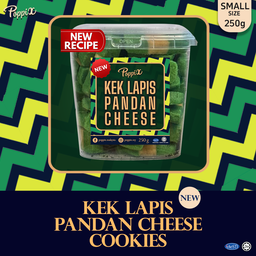 R  Bucket Kek Lapis Pandan Cheese Cookies