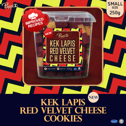 R Bucket Kek Lapis Red Velvet Cheese Cookies
