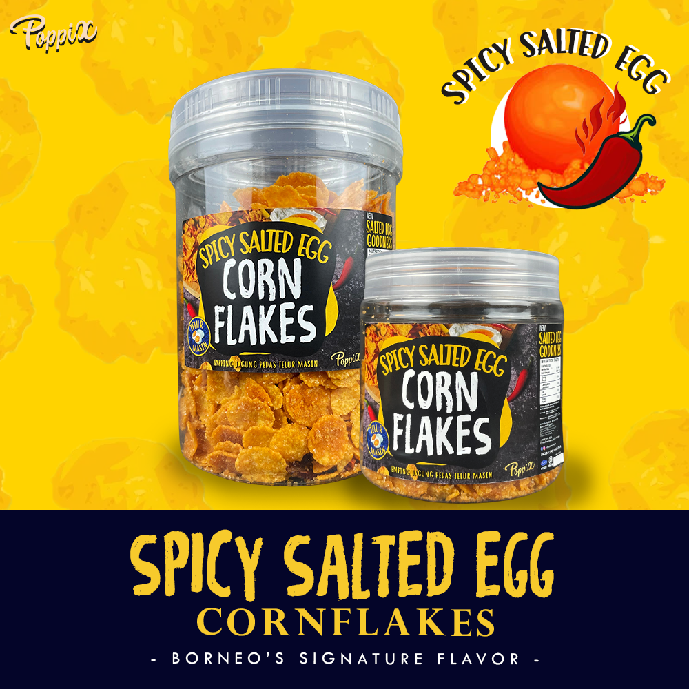 Spicy Salted Egg Cornflakes