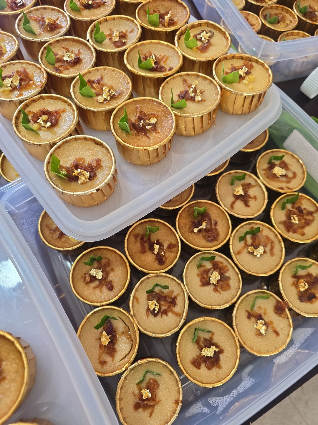 Mini thai egg custard