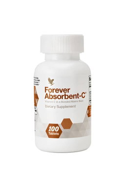 Forever Absorbent-C | Vitamin C in a Bonded Matric Base | Dietary supplement, 100 tablets.