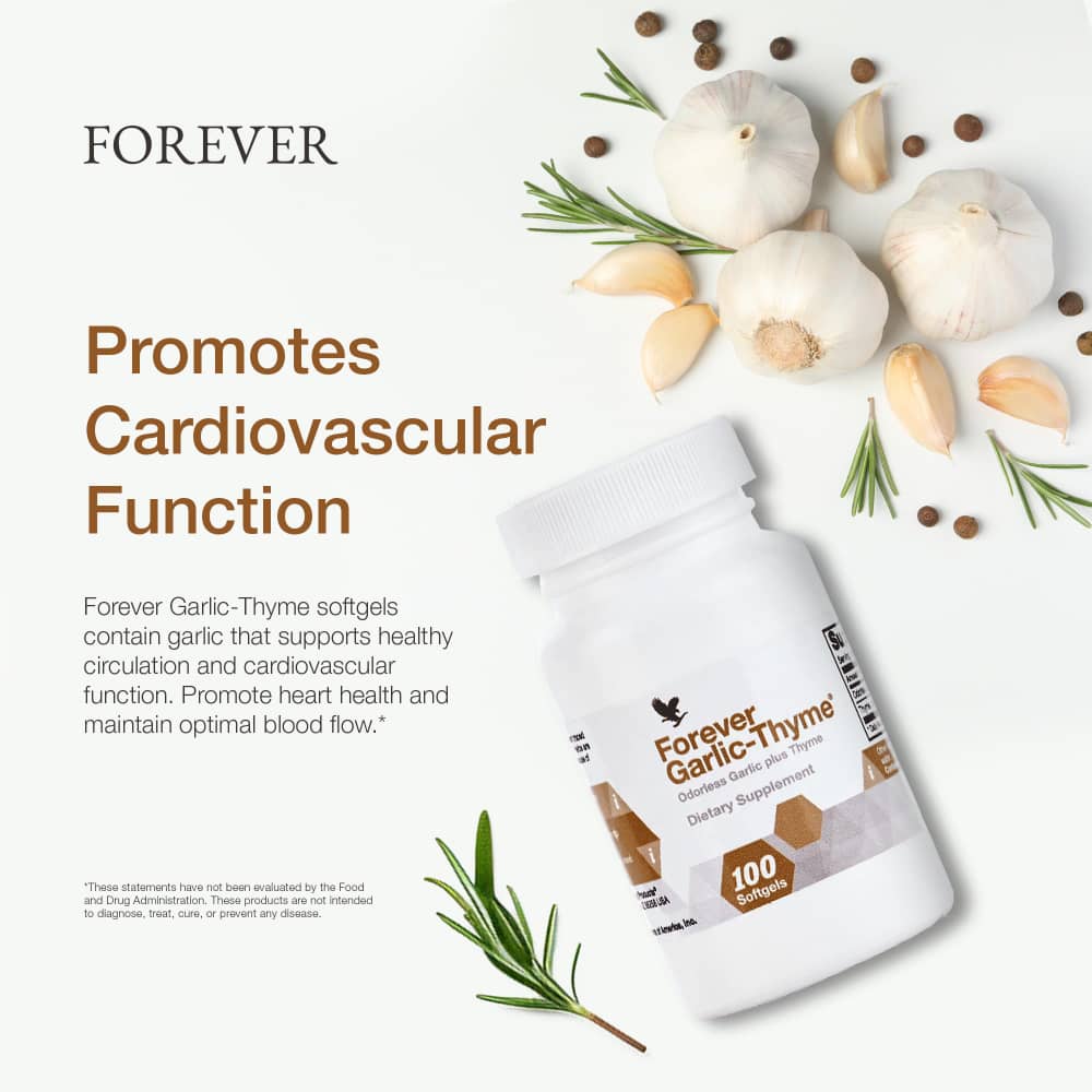 Forever Galic Thyme, Odorless Garlic Plus Thyme