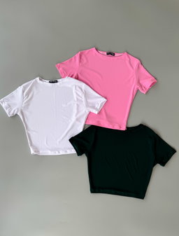Hailey Cropped Tee