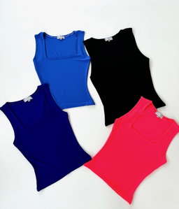 Clara Square Neck Top  