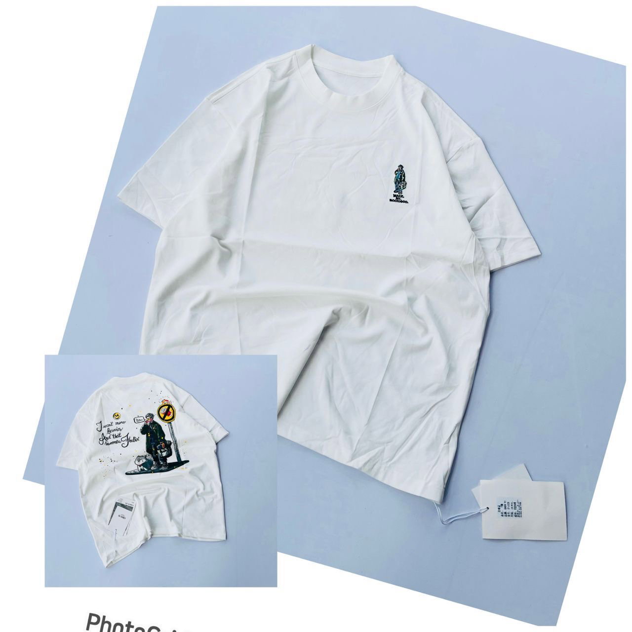 White cotton T - Shirts _6