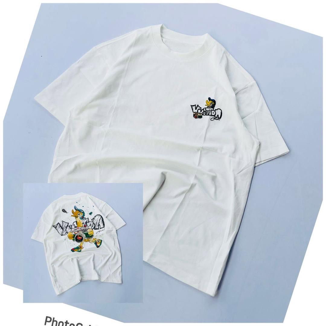 White cotton T - Shirts _4