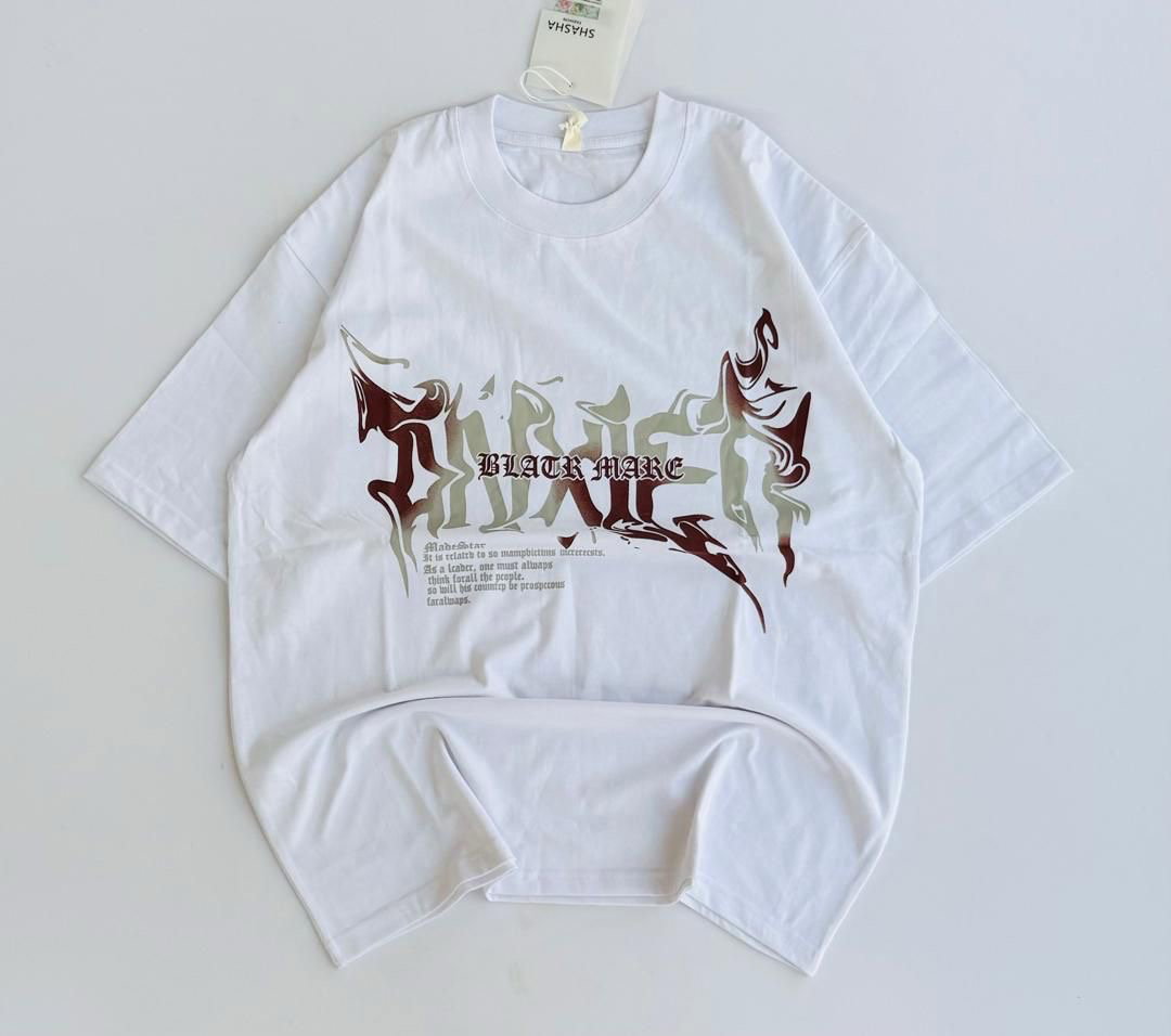 White cotton T - Shirts _12