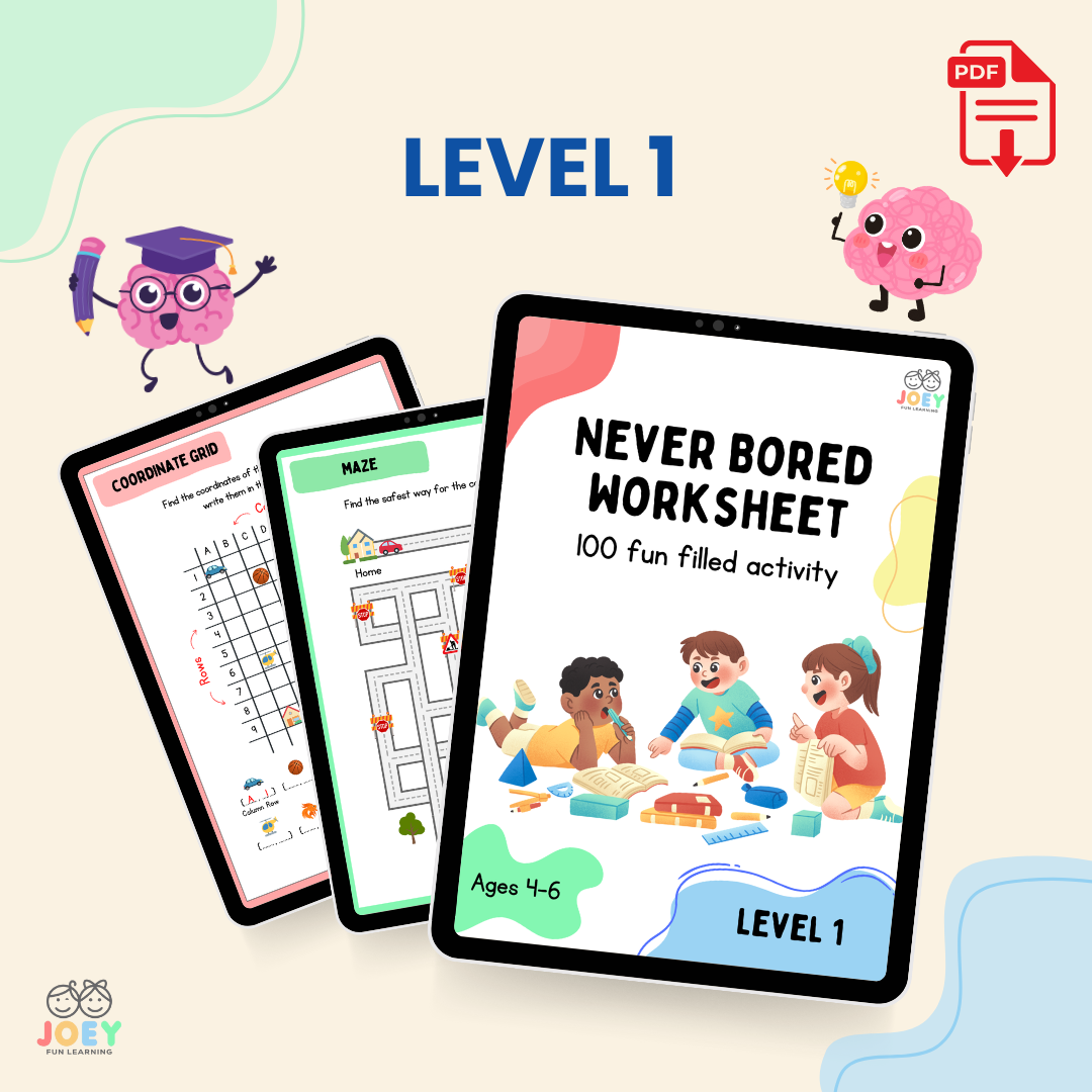 Never Bored Worksheet