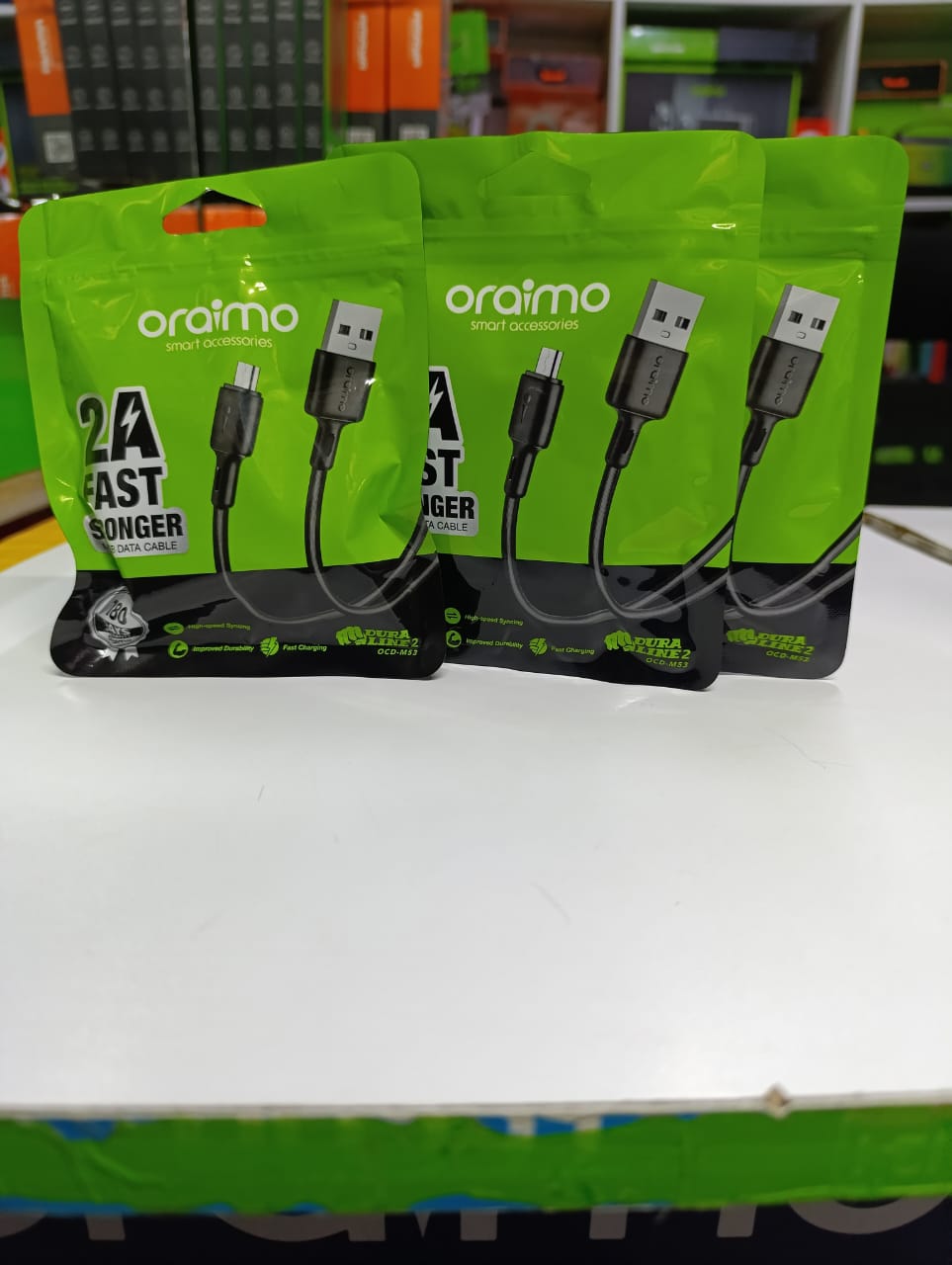 Oraimo duraline 2A USB cable