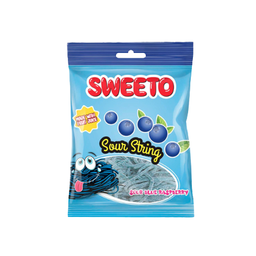 SWEETO SOUER STRING BLUEBERRY 80G