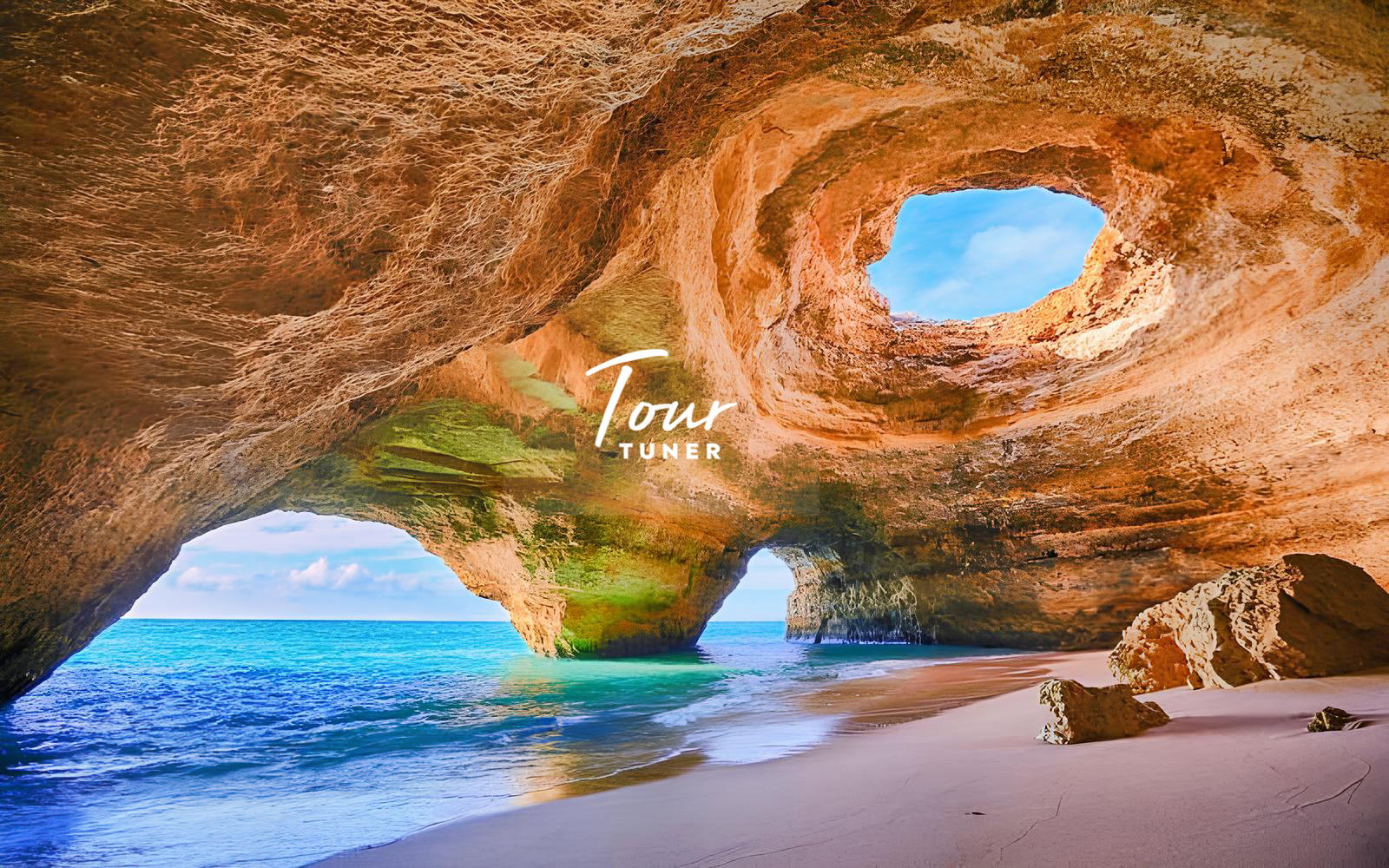 From Lisbon: Day Trip To Algarve, Benagil Cave, Carvoeiro & Lagos. With boat tour to Benagil cave. _0