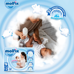 Couche molfix taille 2