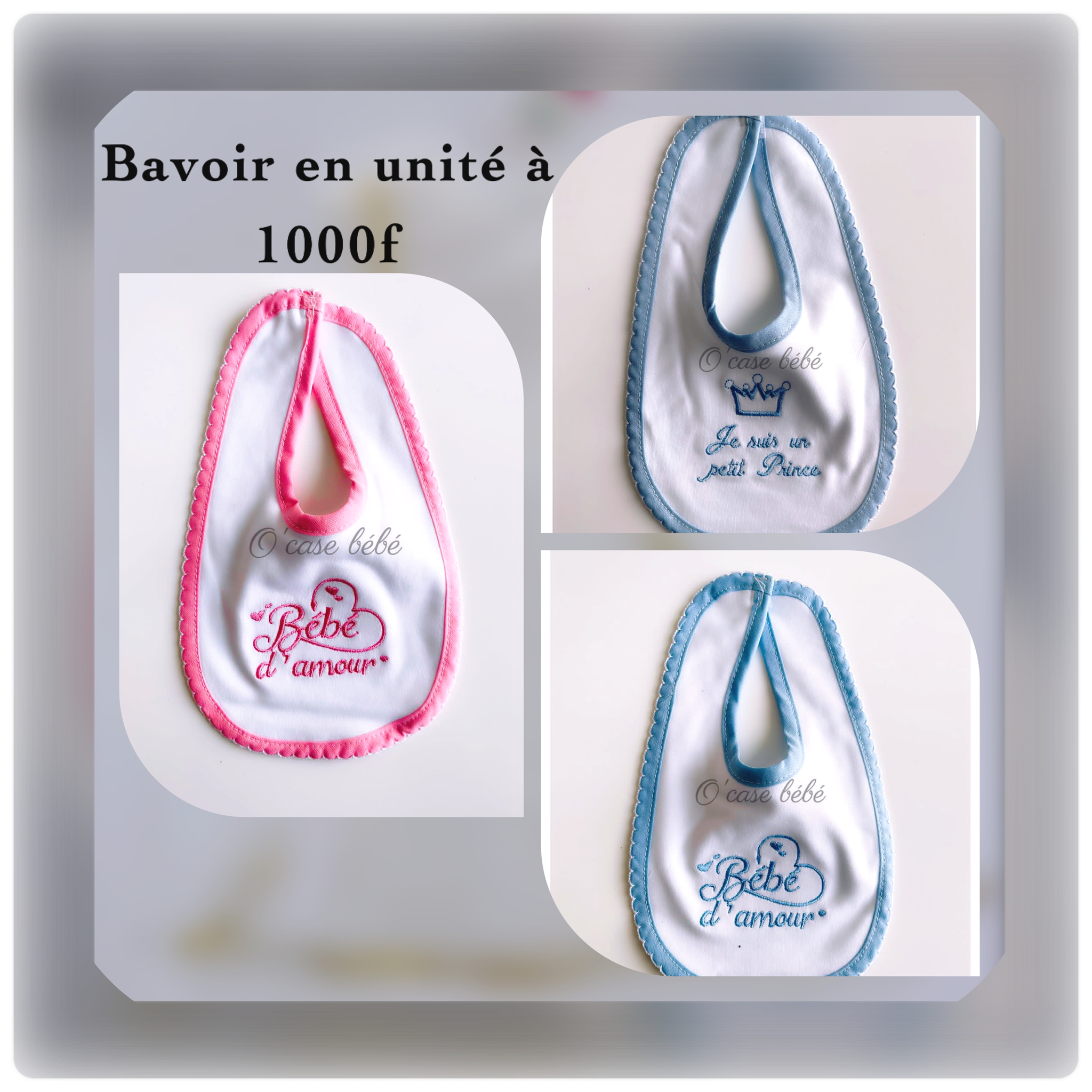 Bavoir petite princesse_0