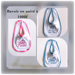 Bavoir petite princesse