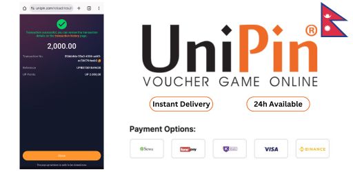 UniPin Voucher BD in Nepal
