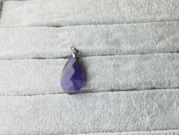 FACETED PENDANT CRYSTAL