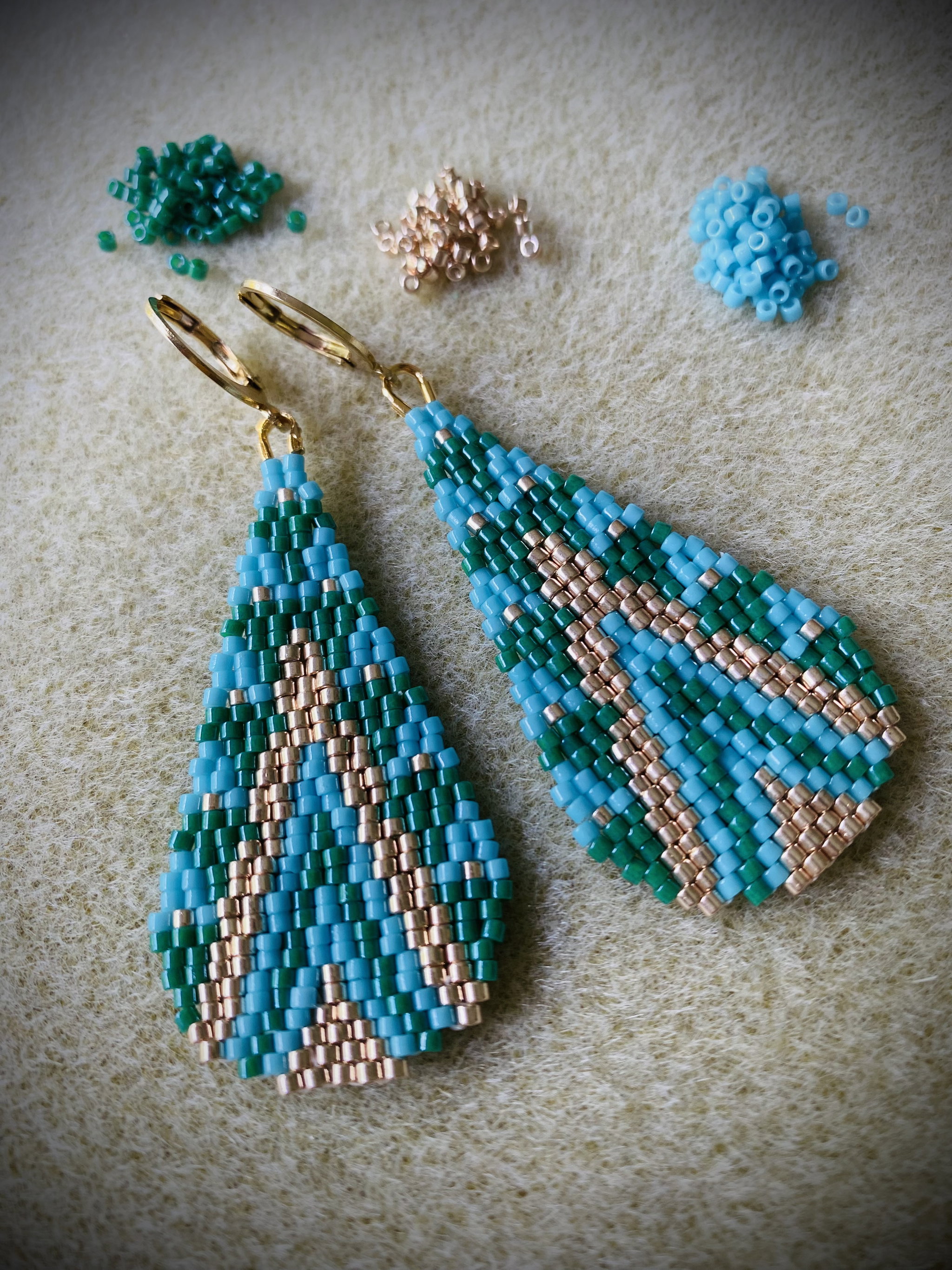 Peacock Earrings _1