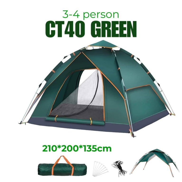 UPGRADE AUTO 2 LAYER CAMP TENT CT40_6