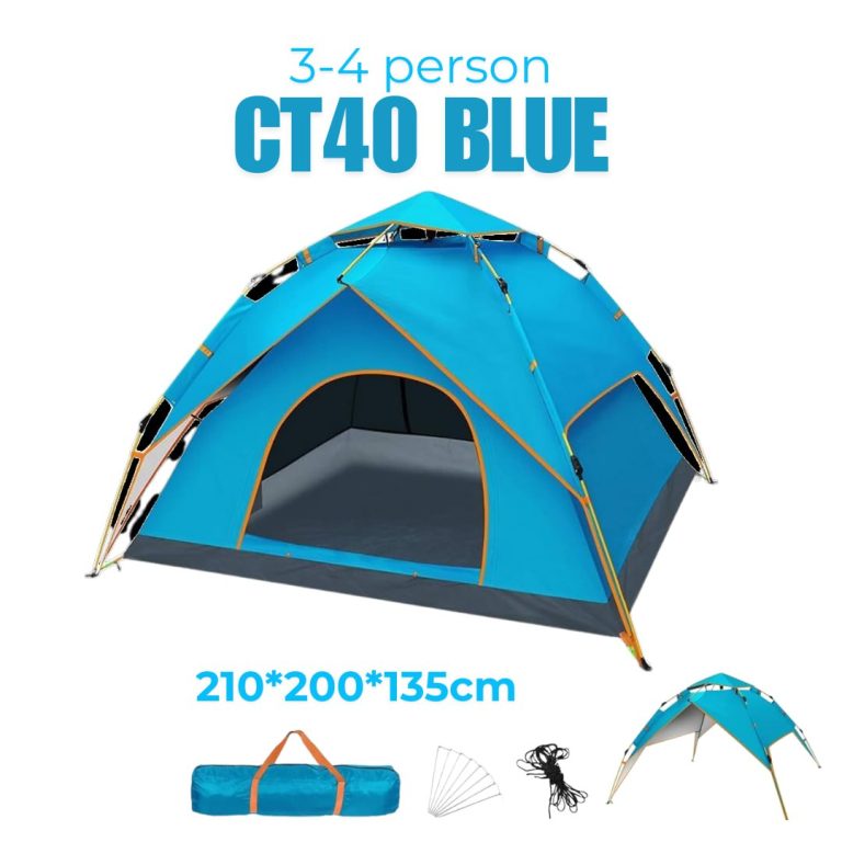UPGRADE AUTO 2 LAYER CAMP TENT CT40_8