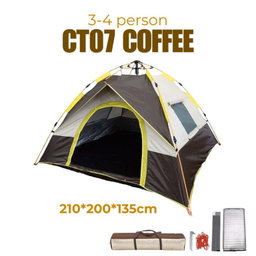 AUTOMATIC 1 LAYER CAMP TENT CT07 