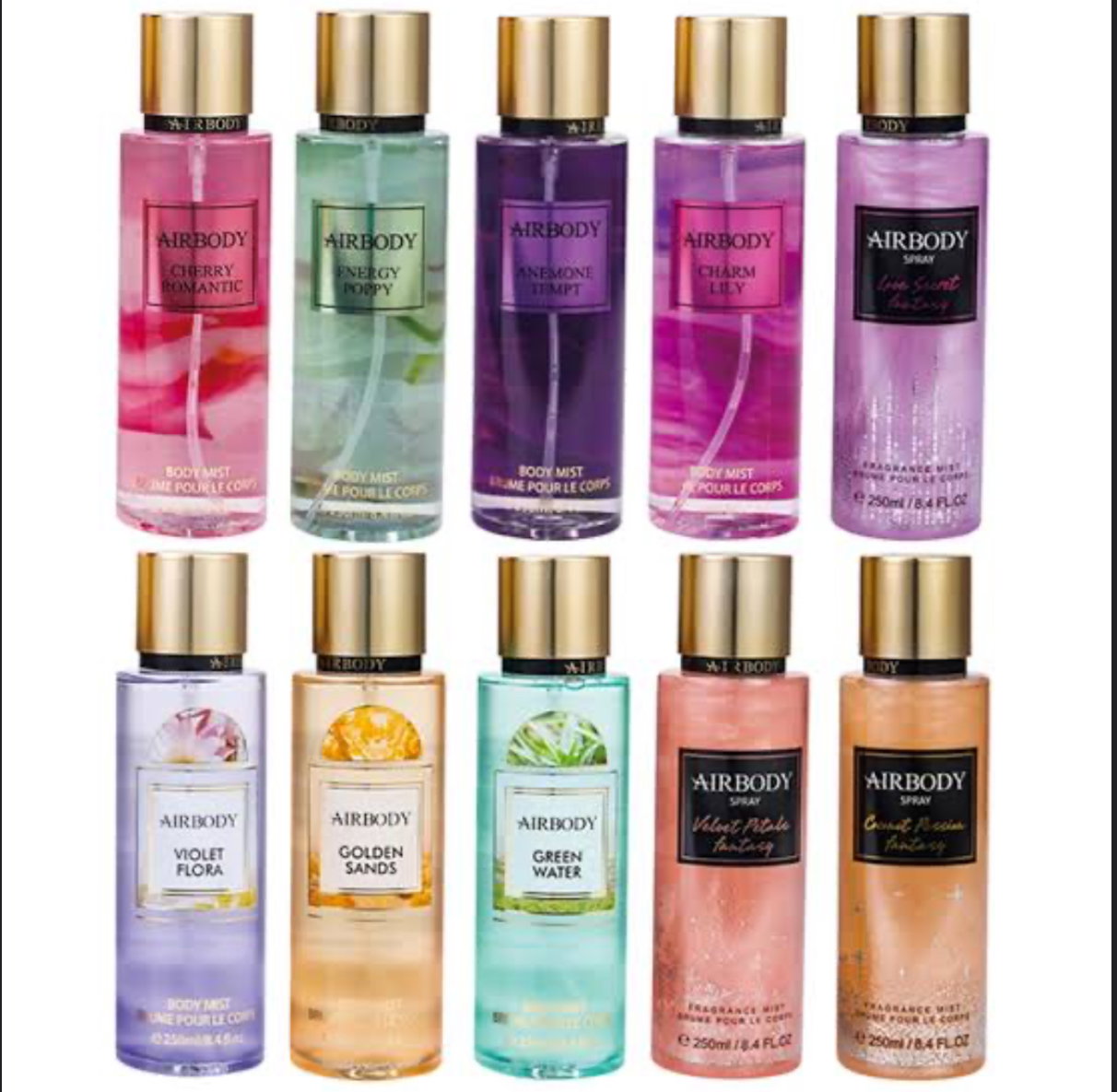Airbody body Mist 250ml_0