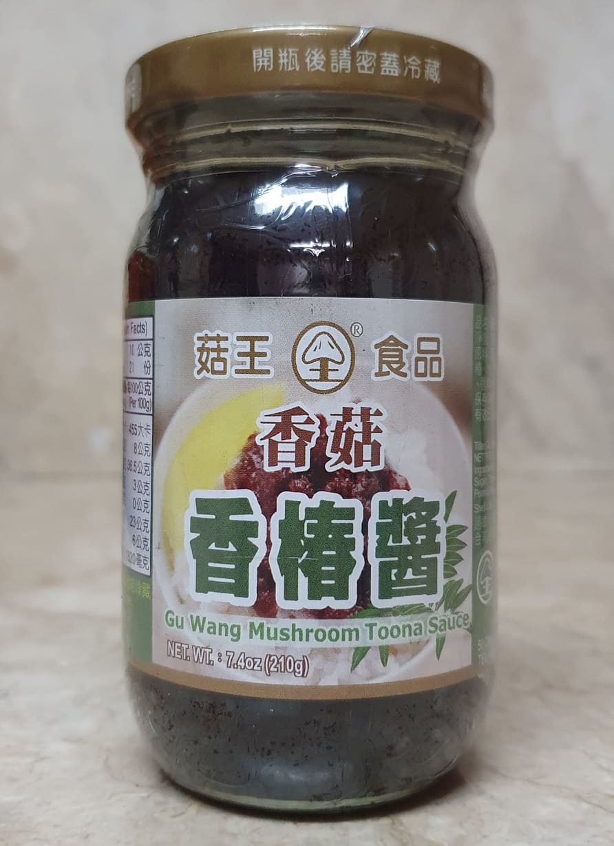 Vegetarian All Natural Mushroom Toona Sauce 210g Taiwan