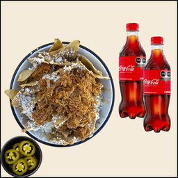 Combo 2 (Nachos con Carne & Refresco)