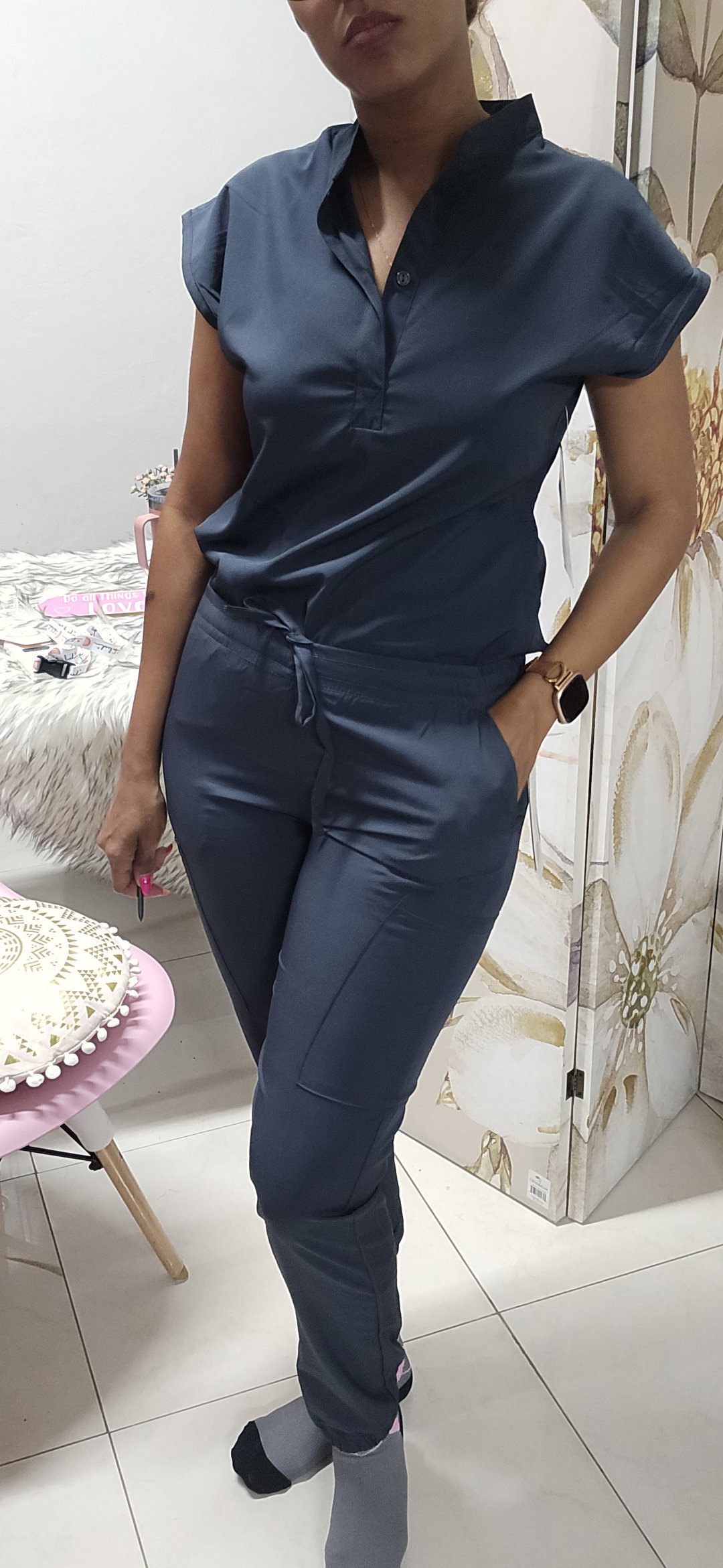 PEWTER JOGGER PANTS